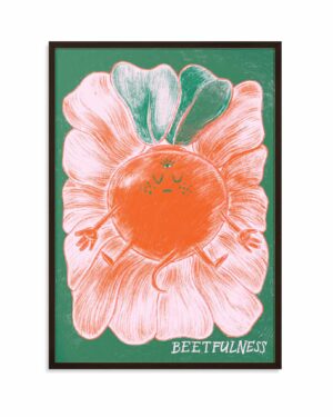 Beetfulness, plakat autorski, Megivegi.