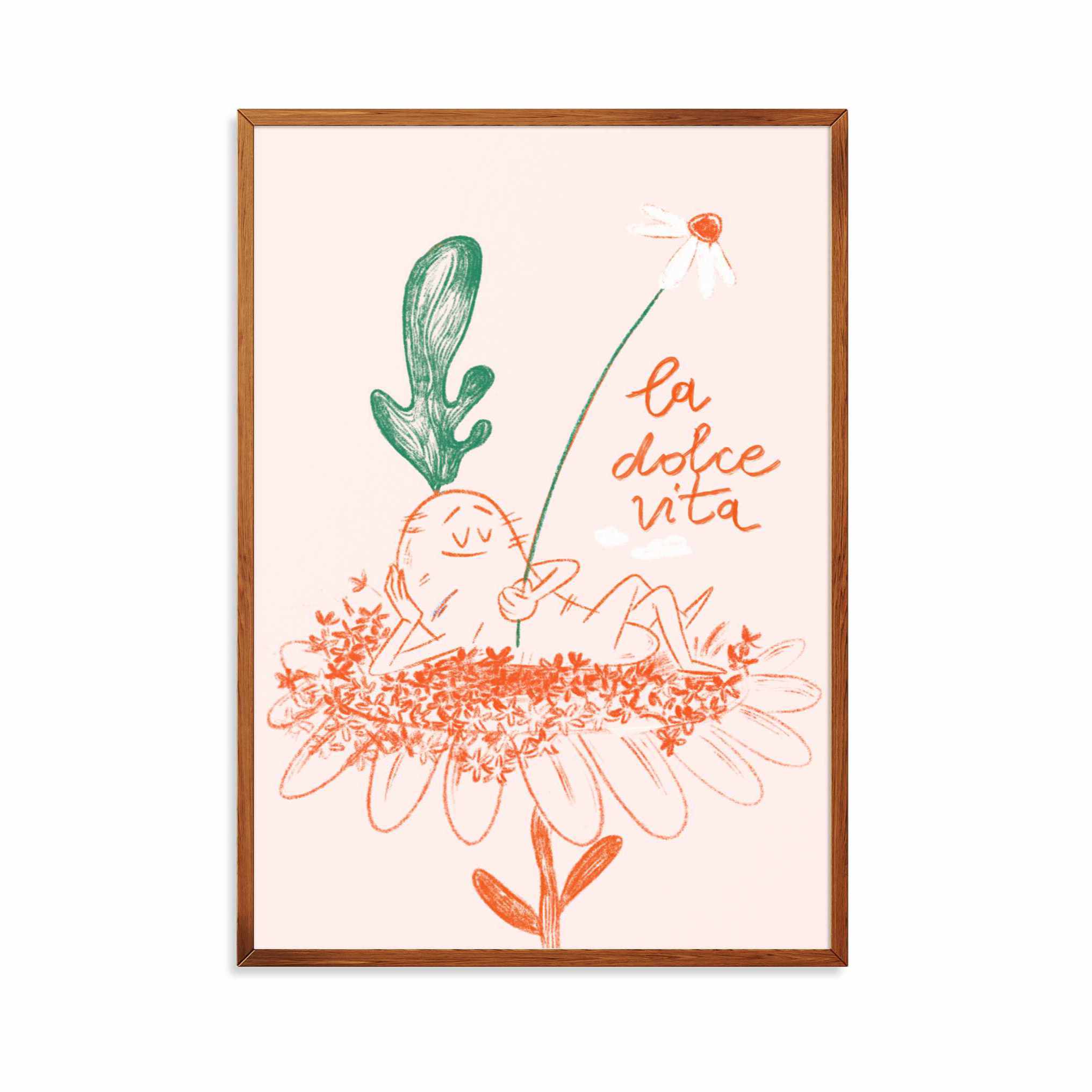 La Dolce Vita, plakat autorski, Megivegi.