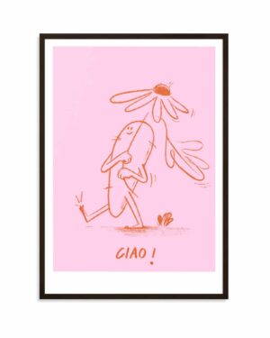 Ciao! plakat autorski, Megivegi.